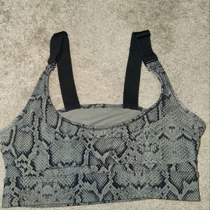 Varley Snakeprint Sports Bra